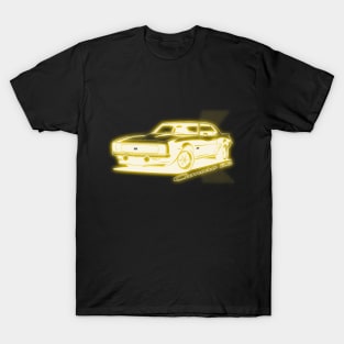 Chevrolet Camaro SS Classic - Glowing silhouette T-Shirt